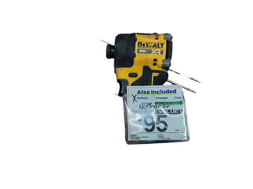 Dewalt Dcf870 Yellow Cordless Impact Drill