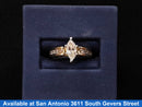 Women's Ring - Yellow Gold 14k (.585) 5 grams Size 20
