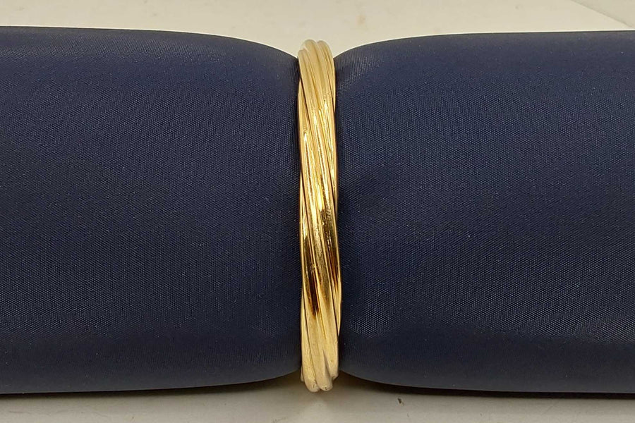Bangle Bracelet - Yellow Gold 14k (.585) 19.41 grams 8 inch