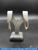 Shrimp Earrings - Yellow Gold 10k (.417) 2.4 grams
