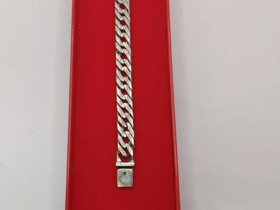 Cuban Link Bracelet - Silver 29 grams 6 inch