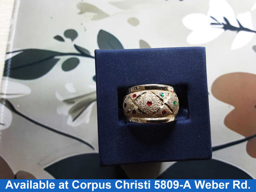 Women's Ring - Yellow Gold 14k (.585) 5.9 grams Size 7.5