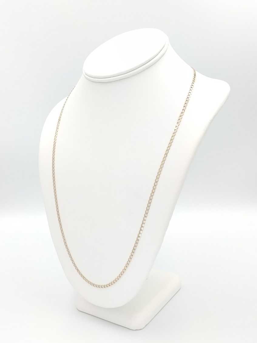 Cuban Link Chain - Yellow Gold 10k (.417) 4.8 grams 24 inch