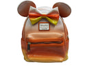 Loungefly Minnie Mouse Halloween Candy Corn Orange Backpack / Briefcase / Bag