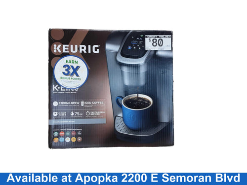 Keurig K Elite Single Serve Black Small Kitchen Appliance