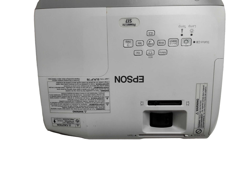 Epson Rs232c White Home Media Projector