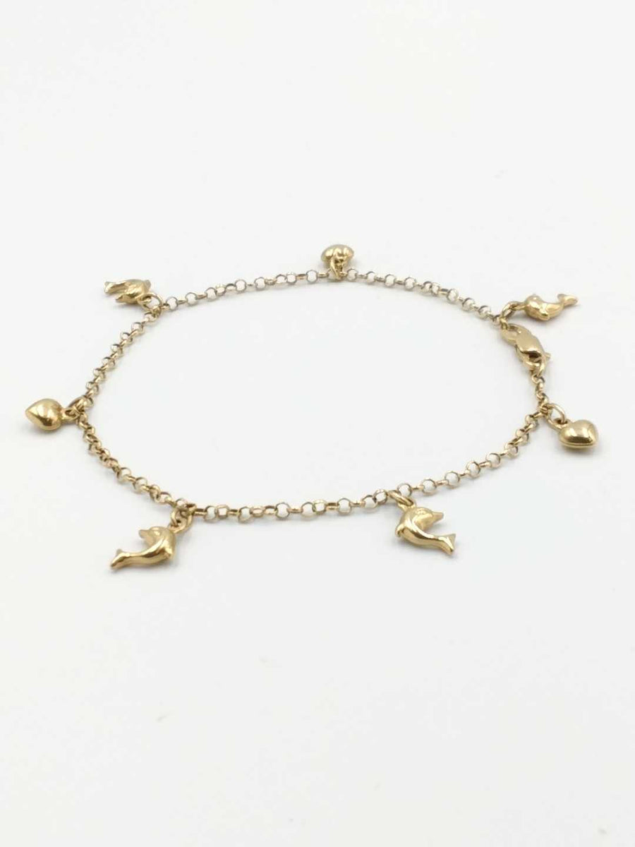 Bracelet - Yellow Gold 14k (.585) 5.1 grams 9 inch
