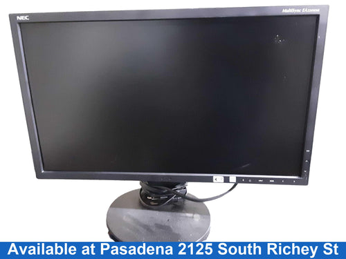 Nec Ea224wmi-bk Black Computer Monitor