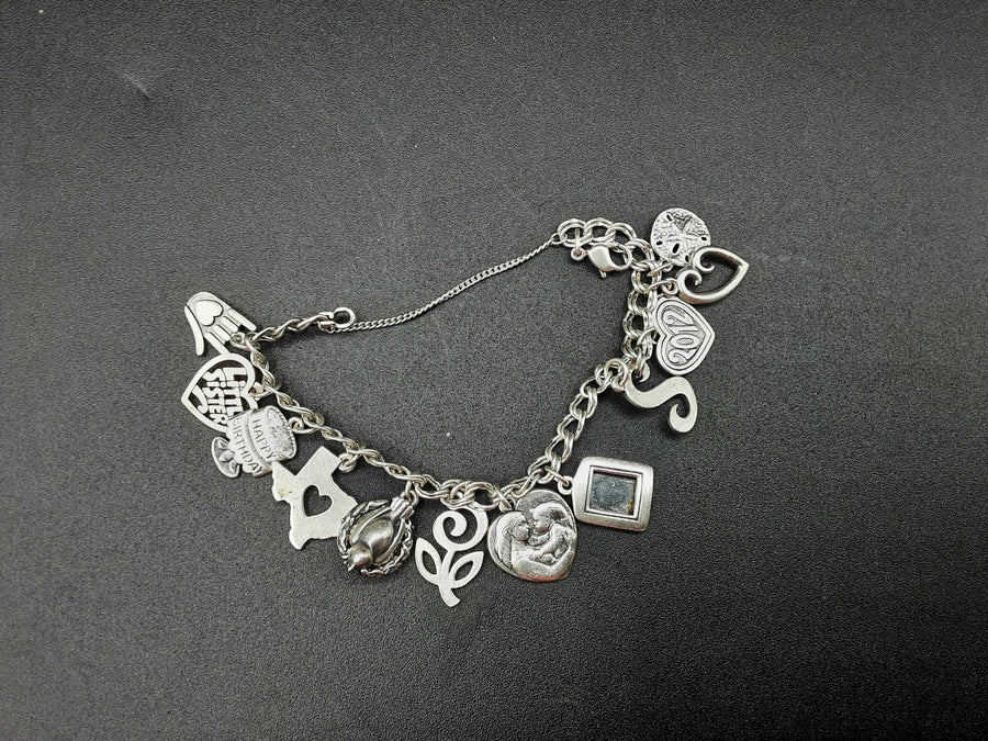 Bracelet - Silver 45.2 grams 7 inch