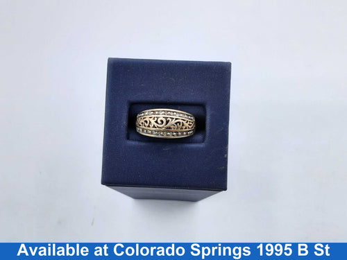 Women's Ring - Yellow Gold 10k (.417) 3.5 grams Size 20
