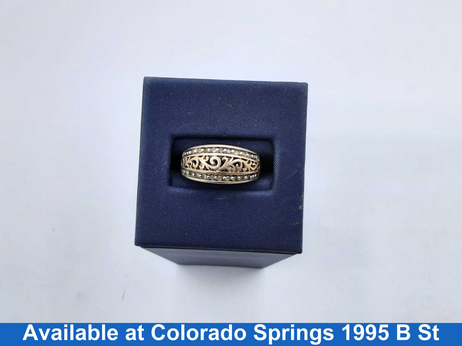 Women's Ring - Yellow Gold 10k (.417) 3.5 grams Size 20