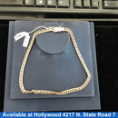 Cuban Link Chain - Rose Gold 10k (.417) 51.3 grams 20 inch