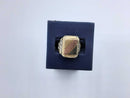Men's Ring - Yellow Gold 10k (.417) 5.3 grams Size 8.5