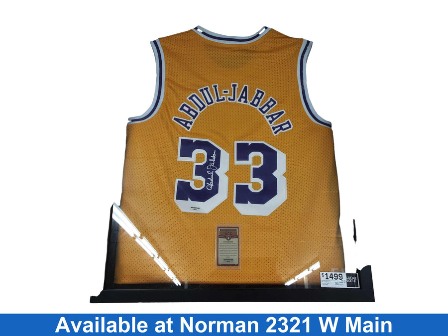 Ga Autographs Abdul-jabbar 33 Yellow Other Collectible
