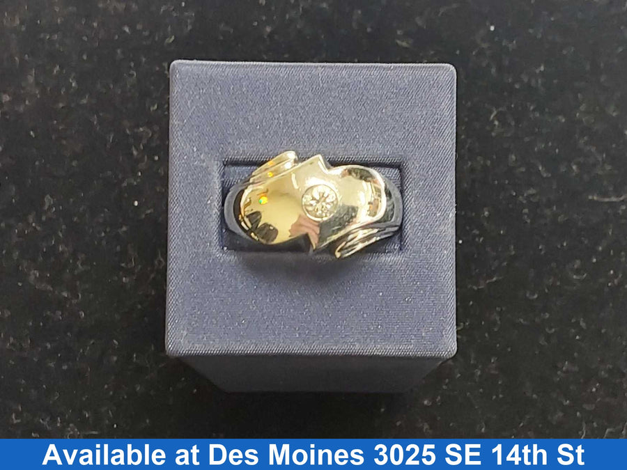 Men's Ring - White Gold 14k (.585) 12.7 grams Size 11