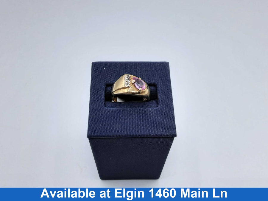 Women's Ring - Yellow Gold 10k (.417) 4 grams Size 5