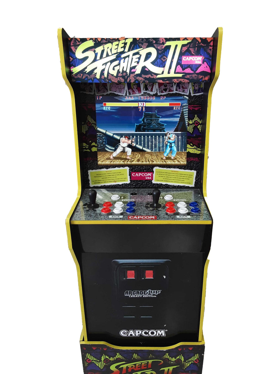 One Up Street Fighter 2 Multi-color Arcade Game