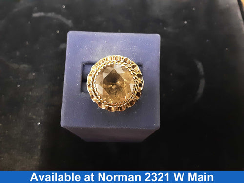 Women's Ring - Yellow Gold 14k (.585) 8 grams Size 6.5