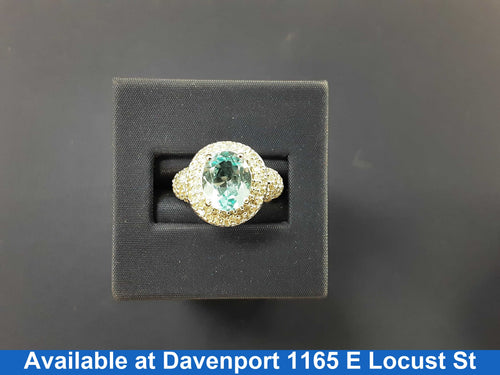 Women's Ring - White Gold 10k (.417) 5.8 grams Size 9.5