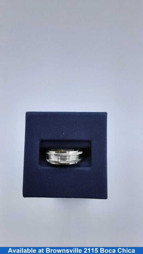 Ring - Wedding Band - White Gold 10k (.417) 1.9 grams Size 7