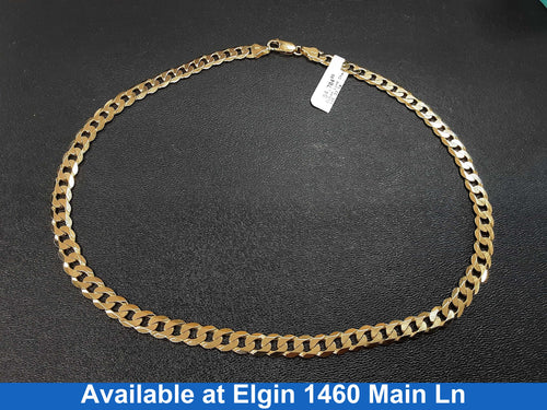 Cuban Link Chain - Yellow Gold 14k (.585) 33.1 grams 18 inch