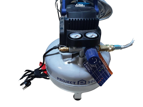 Project Source 0210342 Gray Electric Compressor