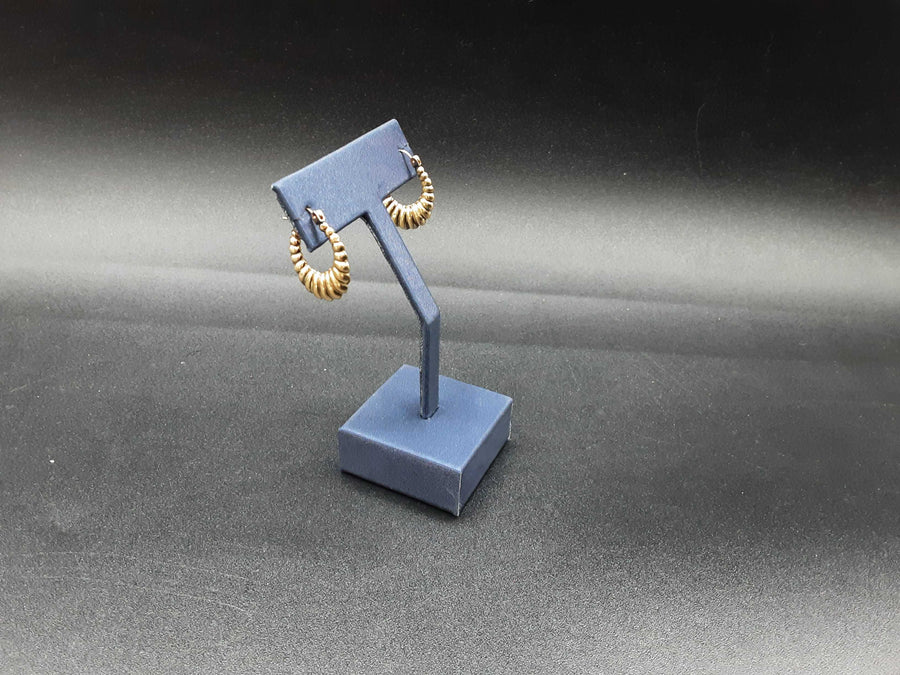 Shrimp Earrings - Yellow Gold 10k (.417) 2.2 grams