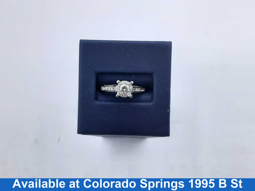 Women's Ring - White Gold 10k (.417) 3.2 grams Size 6