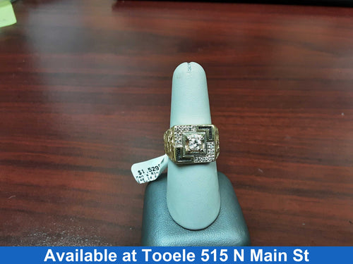 Men's Ring - Yellow Gold 14k (.585) 14.6 grams Size 8