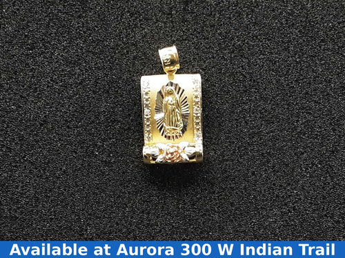 Religious Pendant - Tricolor Gold 14k (.585) 6.1 grams