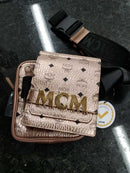 Mcm Belt Bag Pink Purse / Handbag