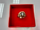 Women's Ring - Yellow Gold 10k (.417) 9.7 grams Size 7.5