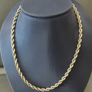 Rope Chain - Yellow Gold 10k (.417) 31.7 grams 25 inch