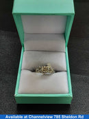 Women's Ring - White Gold 14k (.585) 1.9 grams Size 6