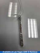 Diamond Pendant - White Gold 14k (.585) 2.4 grams