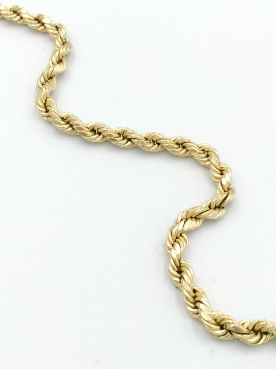 Rope Chain - Yellow Gold 10k (.417) 8 grams 24 inch