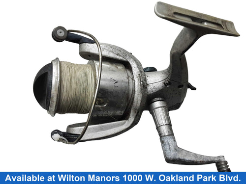 Silver Fishing Reel