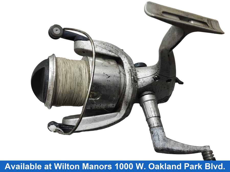 Silver Fishing Reel