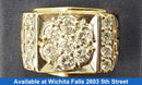 Men's Ring - Yellow Gold 10k (.417) 17.2 grams Size 10.5