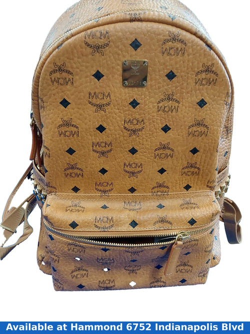 Mcm 8817s Beige / Tan Purse / Handbag
