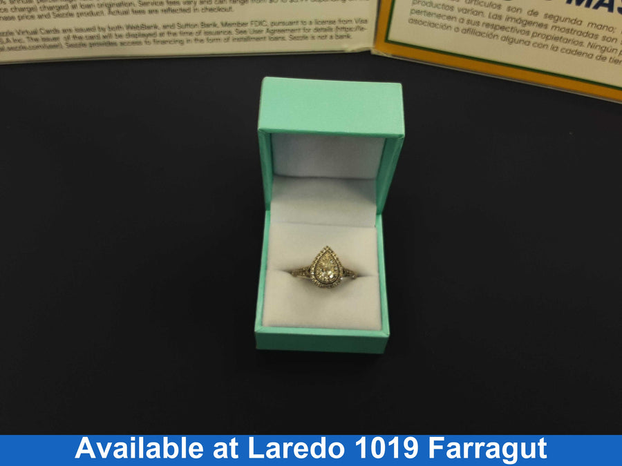 Women's Ring - White Gold 14k (.585) 5.1 grams Size 11