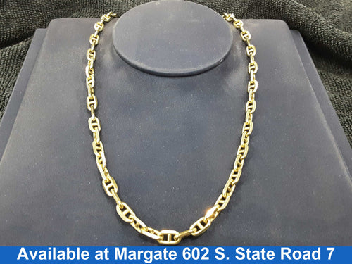 Link Chain - Yellow Gold 14k (.585) 40.1 grams 24 inch