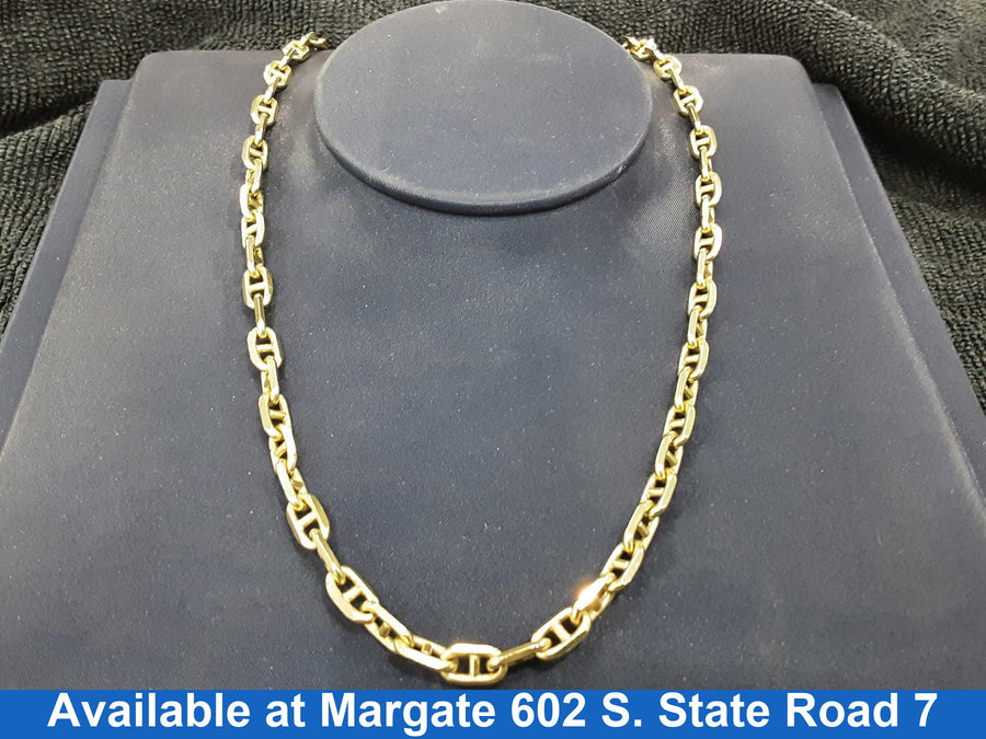 Link Chain - Yellow Gold 14k (.585) 40.1 grams 24 inch