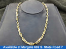 Link Chain - Yellow Gold 14k (.585) 40.1 grams 24 inch