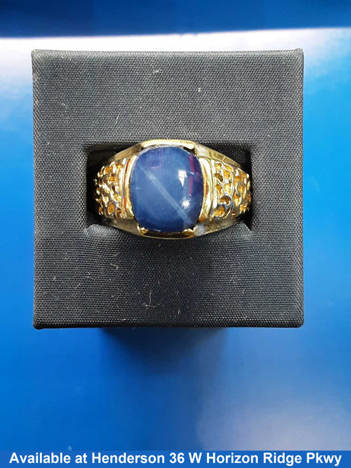 Men's Ring - Yellow Gold 10k (.417) 11.3 grams Size 10.5