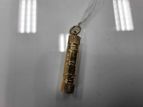 Symbol Pendant - Yellow Gold 18k (.750) 2.7 grams