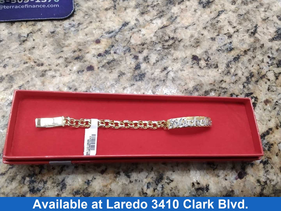 Bracelet - Yellow Gold 10k (.417) 16.6 grams 4 inch