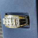 Ring - Wedding Band - Yellow Gold 14k (.585) 9.4 grams Size 11