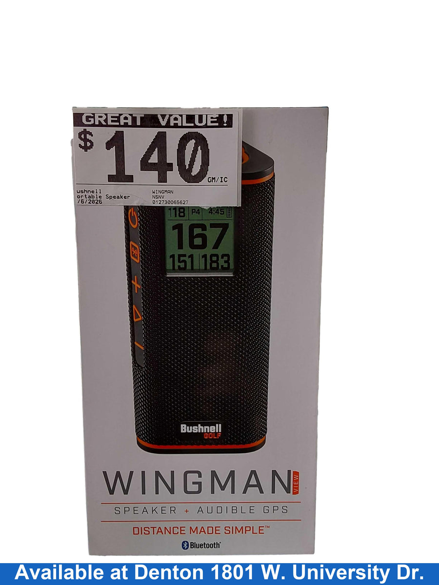 Bushnell Wingman Black Portable Speaker