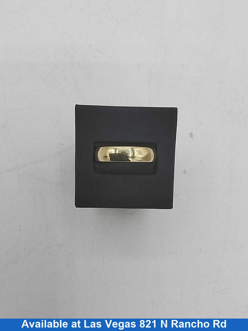Ring - Wedding Band - Yellow Gold 10k (.417) 5 grams Size 7.5